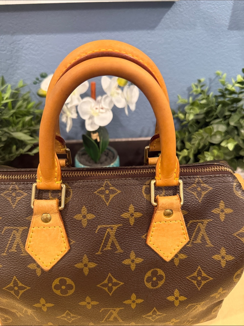 Authentic Louis Vuitton Speedy 25 monogram - Picture 3 of 15